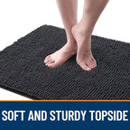 OLANLY Dog Door Mat for Muddy Paws 48x30, Super Absorbent Chenille Mud Mat | - Image 4
