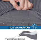 Waterproof Couch Cushion Covers, Washable Sofa Cushion Slipcovers, Thick - Image 3
