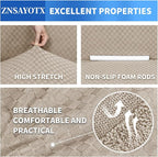 ZNSAYOTX 1 Piece Jacquard Couch Covers - Image 5