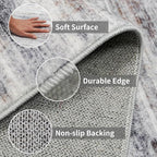 3x11 Washable Runner Rug for Hallway: Extra Long Runners for Entryway Living - Image 4