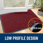 OLANLY Front Door Mat 47x32, Waterproof Heavy-Duty Indoor Outdoor Doormat | - Image 4