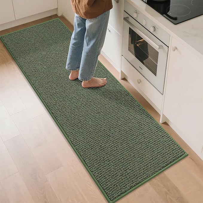 BEQHAUSE Kitchen Runner Rugs 24"x72", Kitchen Mats by BEQHAUSE