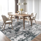 10x14 Area Rug for Living Room: Washable Abstract Large Soft Rugs Non Slip - Image 7