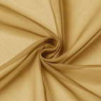 Extra Long Sheer Gold Curtains for Bedroom Living Room 120 Inches Long 2 Panels - Image 9