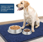 OLANLY Front Door Mat 35x23, Waterproof Heavy-Duty Indoor Outdoor Doormat | Blue - Image 6