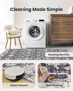AMADA HOMEFURNISHING 2x5 Washable Runner Rug, Low-Profile Kitchen Rugs - Image 5