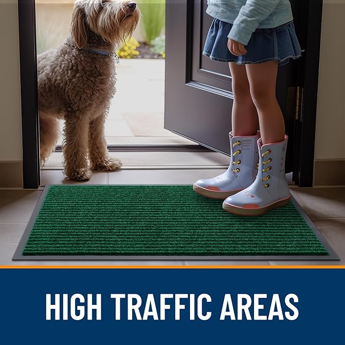 OLANLY Front Door Mat 71x30, Waterproof Heavy-Duty Indoor Outdoor Doormat | - Image 7