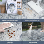 Aelenmu Round Rug 8ft Washable Rug - Image 6