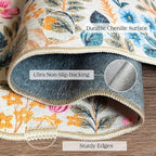 Colorful Floral Entry Rug - Image 3