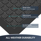 Front Door Mat Outside Entrance, Heavy Duty Waterproof Doormat | 47.5"x35.5" - Image 3