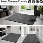 Super Absorbent Front Door Mat, 29.5" x 17", Non-Slip Washable Indoor Doormats - Image 6