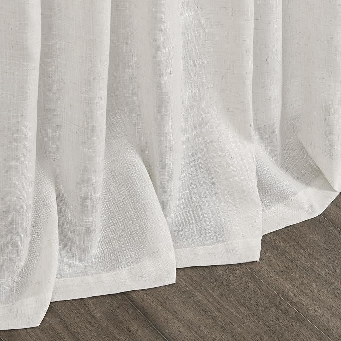 Natural Linen Curtains 96 Inches Long - Image 9