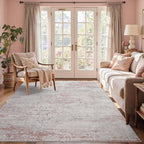 4x6 Ft Area Rugs for Living Room, Soft Non-Slip Washable Rugs Modern Abstract by Cuzwlovita
