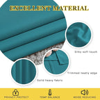 NICETOWN Peacock Teal Blackout Curtains 63 inches Long - Image 4