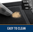 OLANLY Front Door Mat Outside 59x23, All-Season Heavy-Duty Rubber Doormat | Jet - Image 5