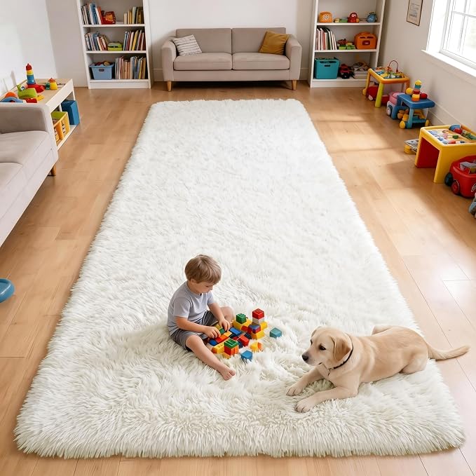 OLANLY 5x11 Machine Washable Large Area Rugs by OLANLY