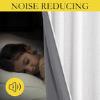 NICETOWN Full Blackout Linen Curtains 102" Length - Image 4