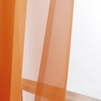 Sheer Curtains 90 Inches Long 2 Panels Set - Image 3