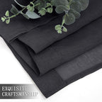 Tollpiz Sheer Curtains Linen Textured Bedroom Curtain Sheers Light Filtering - Image 7