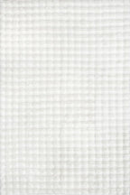 nuLOOM Jeni Off White Checkered Washable Area Rug - Image 3