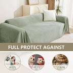 MYSKY HOME Sectional Couch Cover Blanket Living Room Furniture Protector - Image 4
