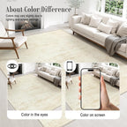 3x8 Washable Runner Rug：Modern Abstract Kitchen Soft Carpet Beige | - Image 6