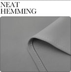 NICETOWN Silver Grey Room Darkening Curtain Panels 120" Long - Image 7