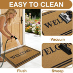OLANLY Front Door Mat, Low Profile Doormat, Stain and Fade Resistant, - Image 7