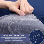 Waterproof Couch Cushion Covers, Stretch Sofa Seat Slipcovers | Stretch Fabric - Image 3