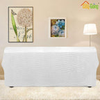 Easy-Going Stretch Oversized Sofa Couch Slipcover Washable Snow White | 1-Piece - Image 5