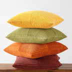 MIULEE Fall Yellow Orange Rust Throw Pillow Covers 20x20 Inch 4 Packs Boho - Image 8