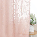 Furman Sheer Curtains 45 Inch Length 2 Panels Set - Image 6