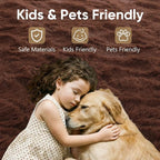 4x6 Brown Fluffy Soft Area Rug Non-Slip - Image 7