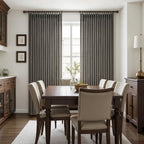 Pinch Pleated Chocolate Tart Semi Sheer Curtains 84 Inches Long - Image 5