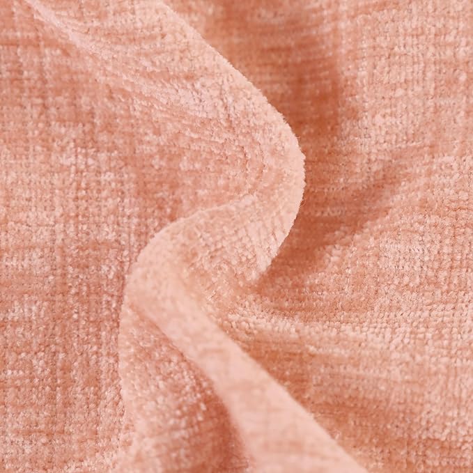 CaliTime Decorative Couch Throw Pillow Covers 26 X 16 Inches Dusty Pink | Pack - Image 2