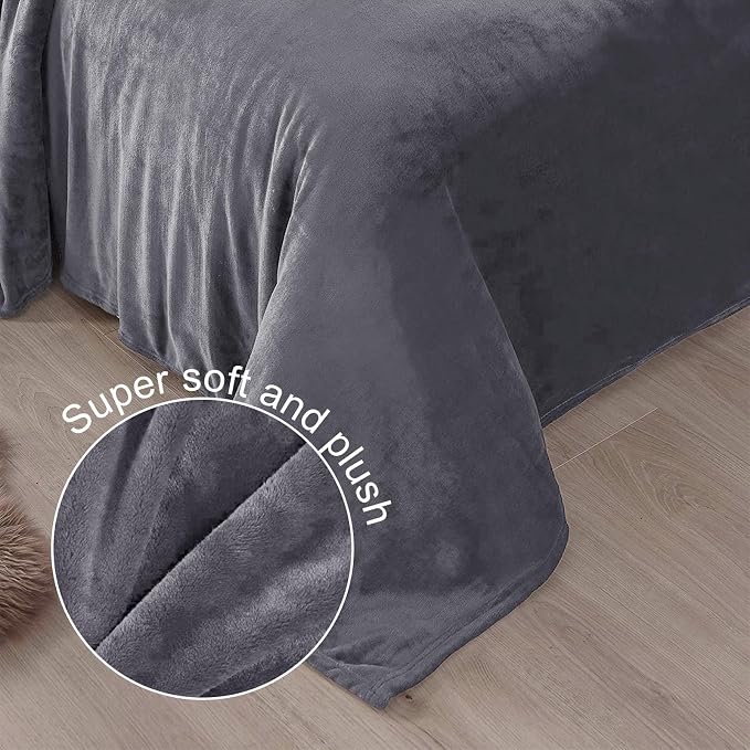 Exclusivo Mezcla Soft Large Fleece Throw Blanket - Image 5