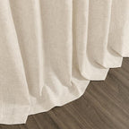 Linen Curtains 84 Inch Length 2 Panels Set - Image 9