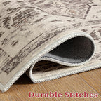 SERISSA 8x10 Washable Non Slip Boho Area Rug - Image 7