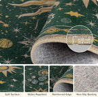 Vacuum-Friendly, 6x9 Washable Area Rug - Image 5