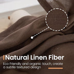 BGment Long Linen Curtains 102 Inch Length - Image 3