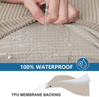 Waterproof Sectional Couch Covers, Non Slip Sofa Cushion Covers | L Shape - Image 3