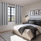 Blackout Curtains for Bedroom, 52 x 63 Inches Length, Window Curtains for - Image 6