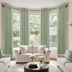 Sage Green Curtains 38 Inch Wide - Image 7