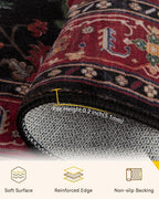 RELEANY Washable Area Rug, Runner 2'6"x5', Water Repellent, Pet Friendly - Image 3
