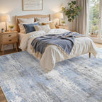 4x6 Ft Area Rugs for Living Room, Soft Non-Slip Washable Rugs Modern Abstract - Image 4