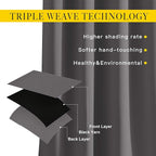 NICETOWN Bedroom Blackout Curtains Panels - Image 6