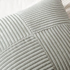 MIULEE Silver Grey Decorative Throw Pillow Covers - Image 2