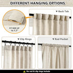 MYSKY HOME Living Room Curtains - Image 3