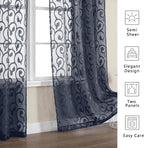 Furman Sheer Curtains 84 inches Long - Image 3