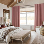100% Blackout Curtains 96 Inch Length 2 Panels Set - Image 7